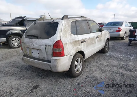 2007 Hyundai Tucson Gls from USA, damaged, VIN KM8JM12B77U525634
